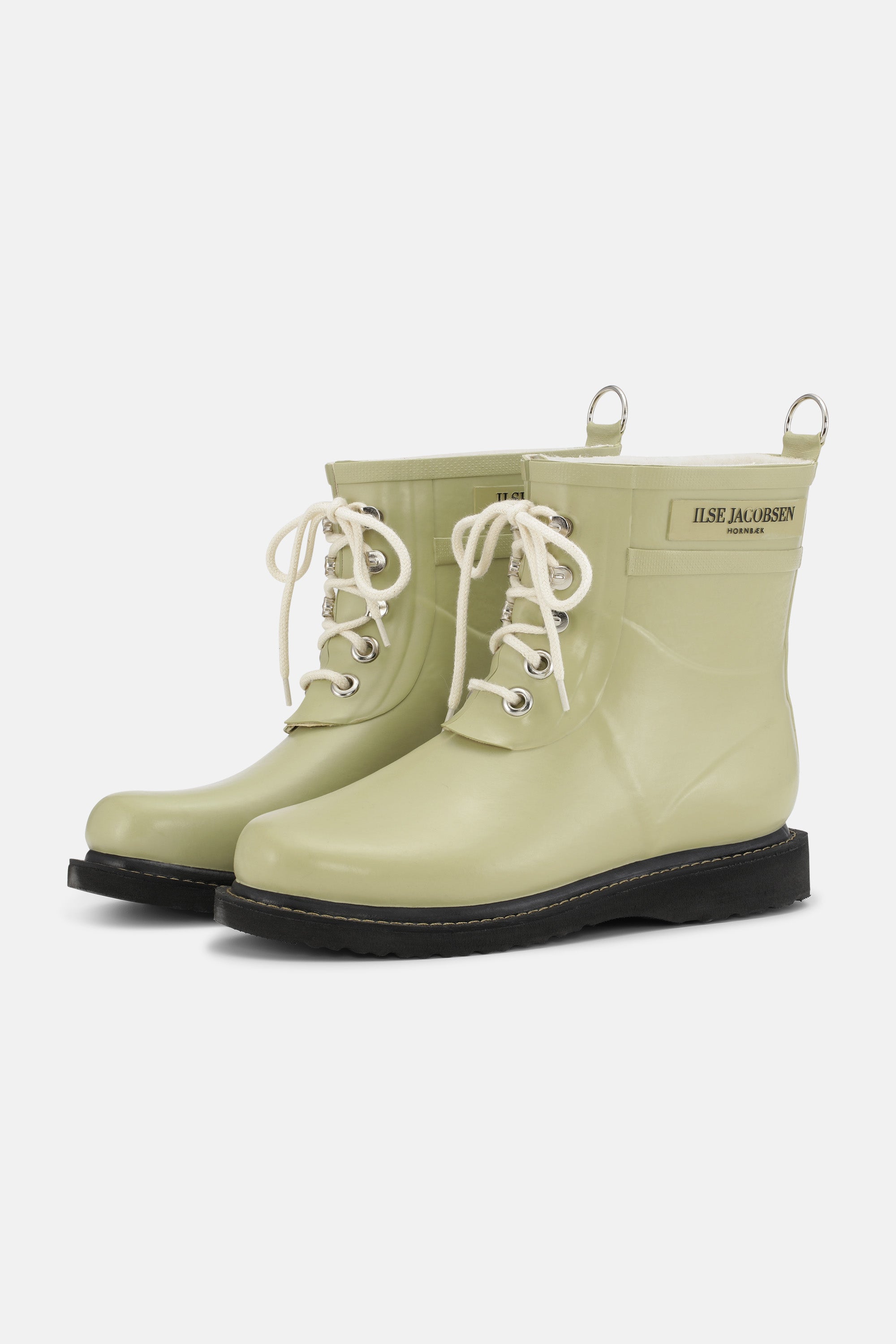 Ilse Jacobsen Hornbæk Footwear Short Rubber Boots Rain boots 459 Olive Grass